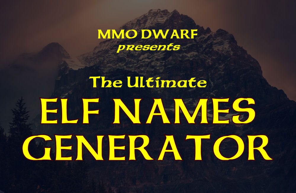 best mmorpg name generator